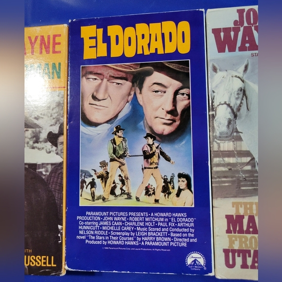 Classic John Wayne VHS - Picture 3 of 8